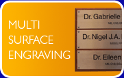 multi surface engraving