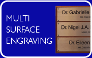 multi surface engraving